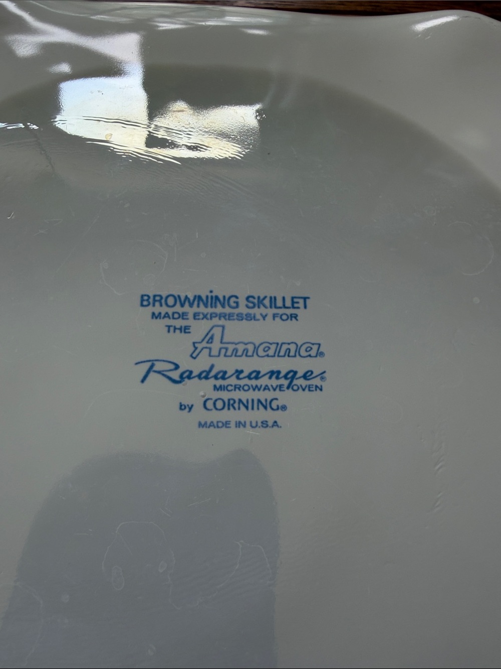 Vintage Corning Browning Skillet. - Picture 4 of 5